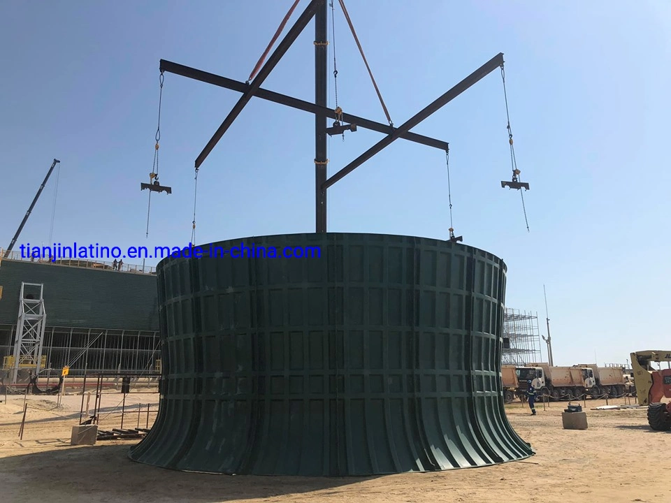 Hand Lay up FRP Cooling Tower Fan Stacks /Fan Cylinders