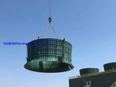 Cylindres de ventilateur de pile de ventilateurs de tour de refroidissement FRP